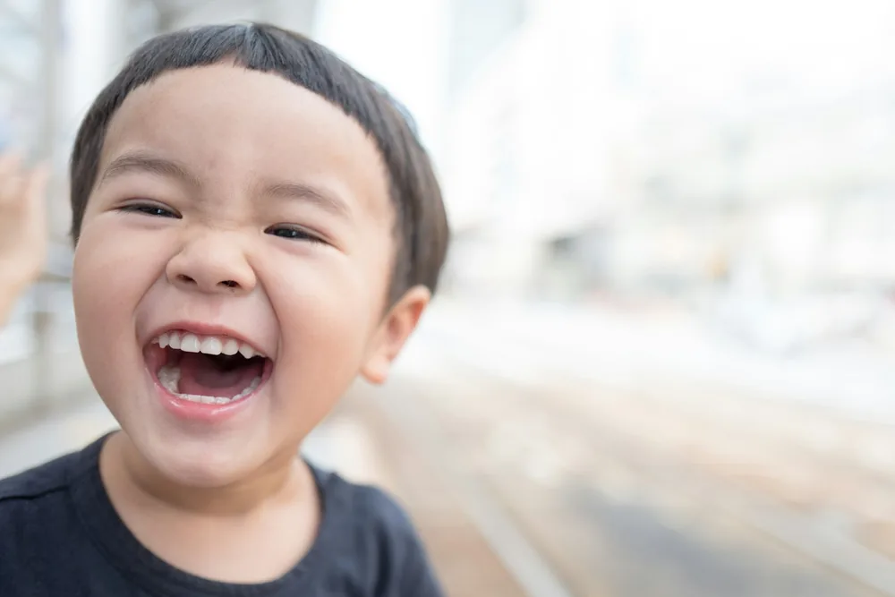 笑顔の子ども